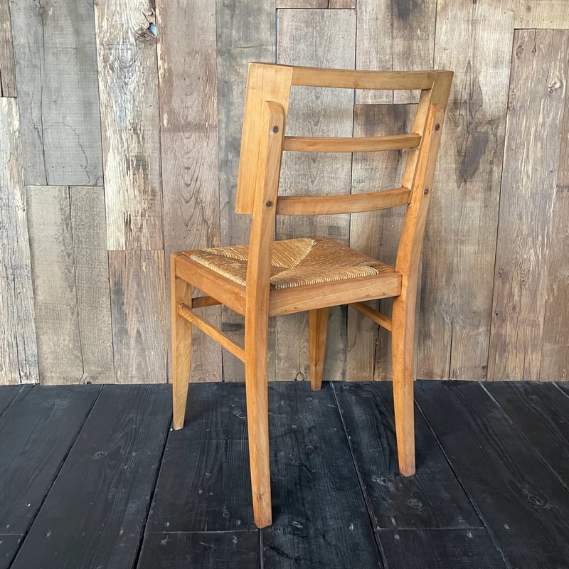 フレンチビンテージ　ラッシュシート　チェア　２脚セット フレンチビンテージ ラッシュシート チェア 2脚セット - メルカリ