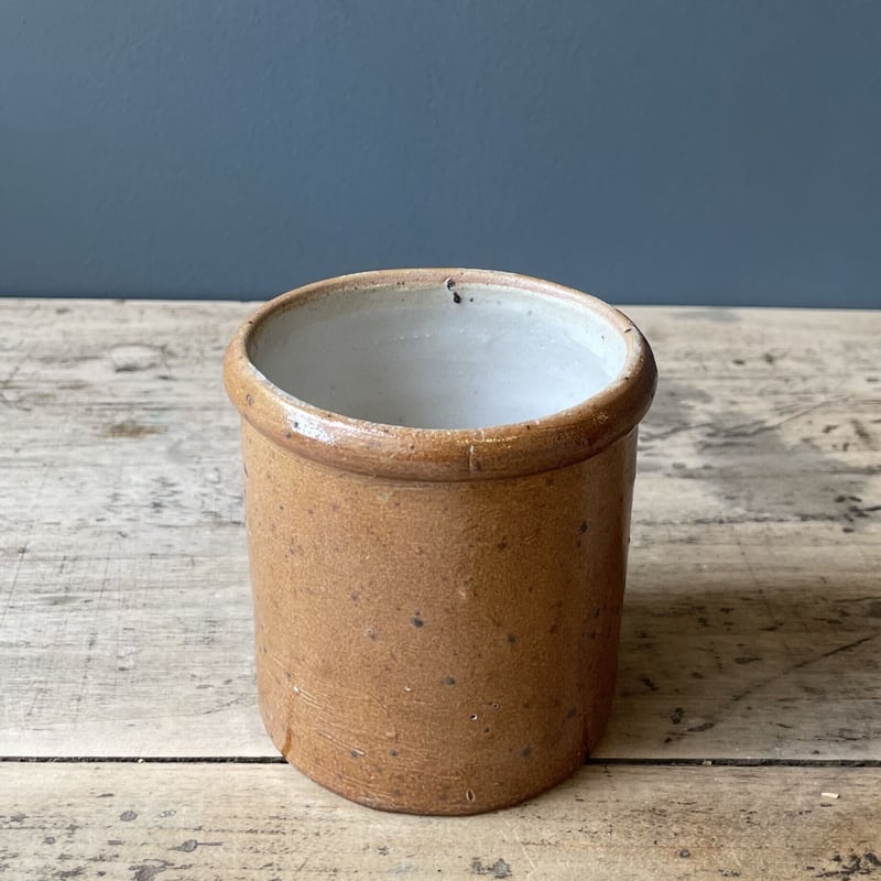 陶器ポット(Brown) フランスアンティーク | OGISHIMA COFFEE 陶器ポット(Brown) フランスアンティーク | OGISHIMA COFFEE