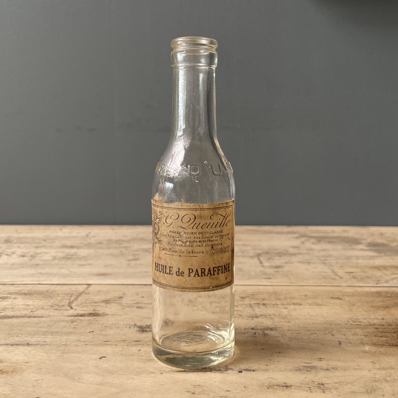 フランス蚤の市で買った古いアンティークガラス瓶 フランス蚤の市で買った古いアンティークガラス瓶