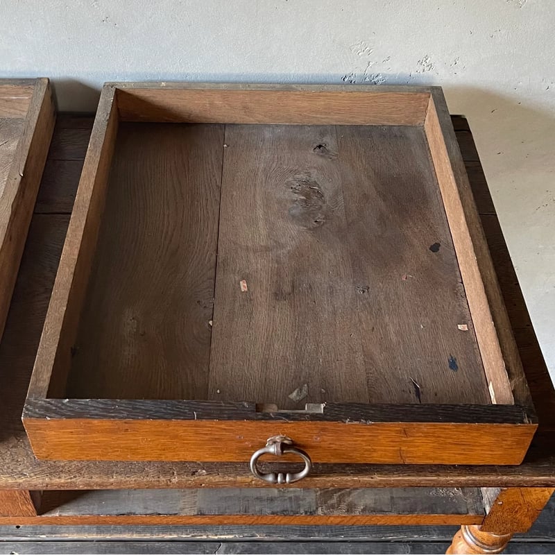 アンティーク木製テーブル 木製テーブル フランスアンティーク ⑫ | OGISHIMA COFFEE Antiques