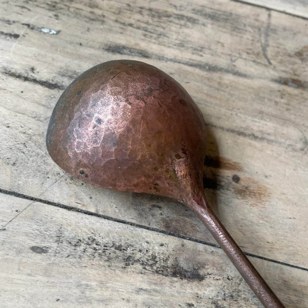 銅製レードル　フランス　アンティーク 銅製 レードル フランスアンティーク | OGISHIMA COFFEE Antiques