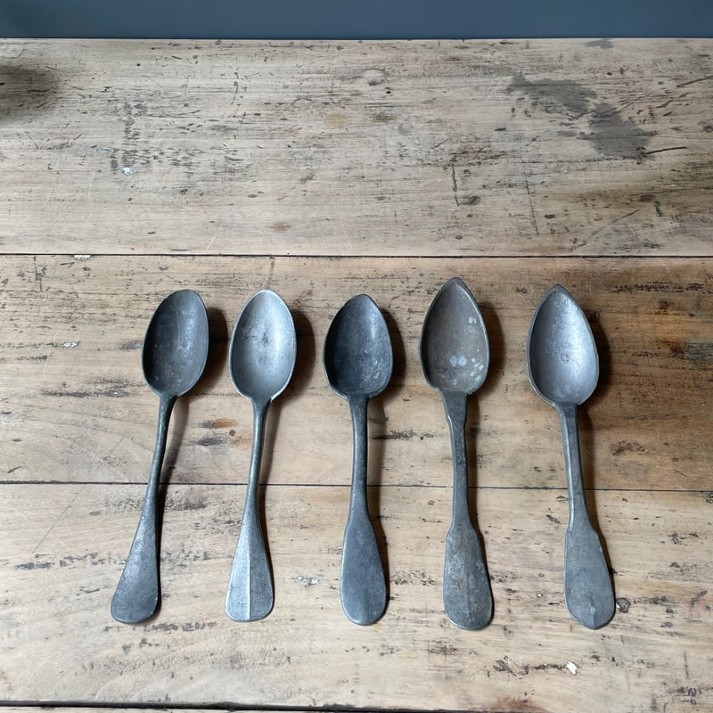 ピュータースプーン フランスアンティーク ③ | OGISHIMA COFFEE Antiques
