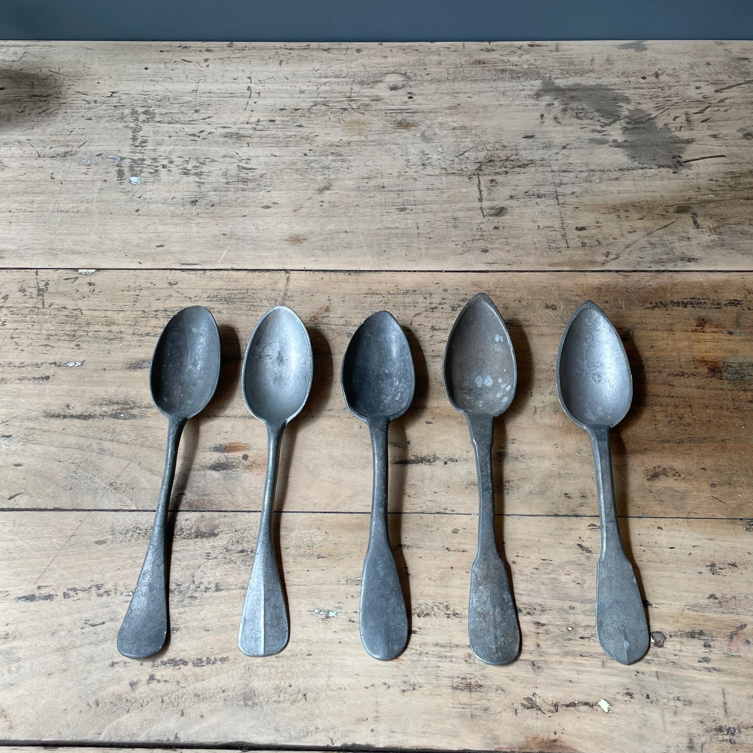 ピュータースプーン フランスアンティーク ③ | OGISHIMA COFFEE Antiques