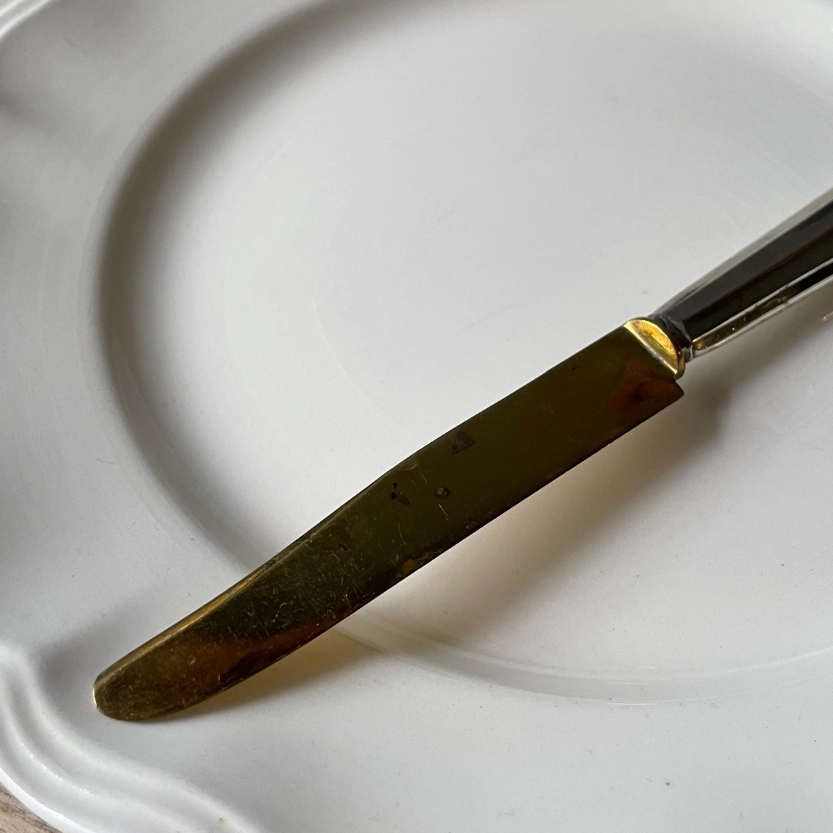 真鍮デザートナイフ フランスアンティーク | OGISHIMA COFFEE Antiques