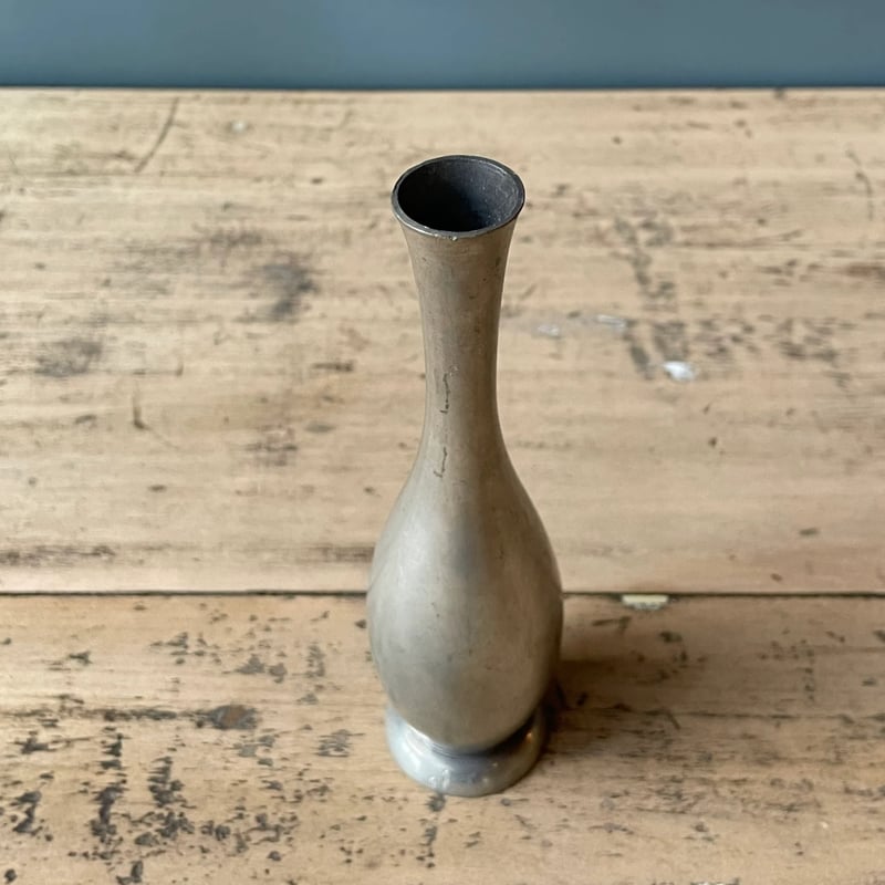 ピューター フラワーベース フランスアンテーク | OGISHIMA