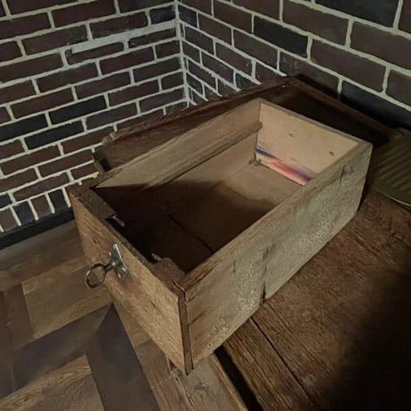木製カウンター　フランスアンティーク