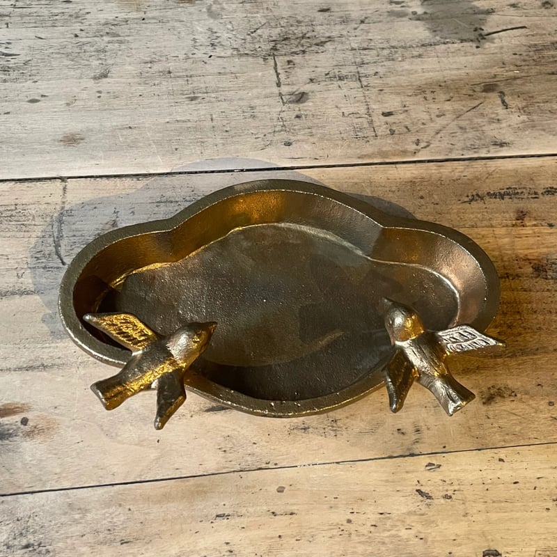 金属製小鳥トレイ フランスアンティーク | OGISHIMA COFFEE Antiques