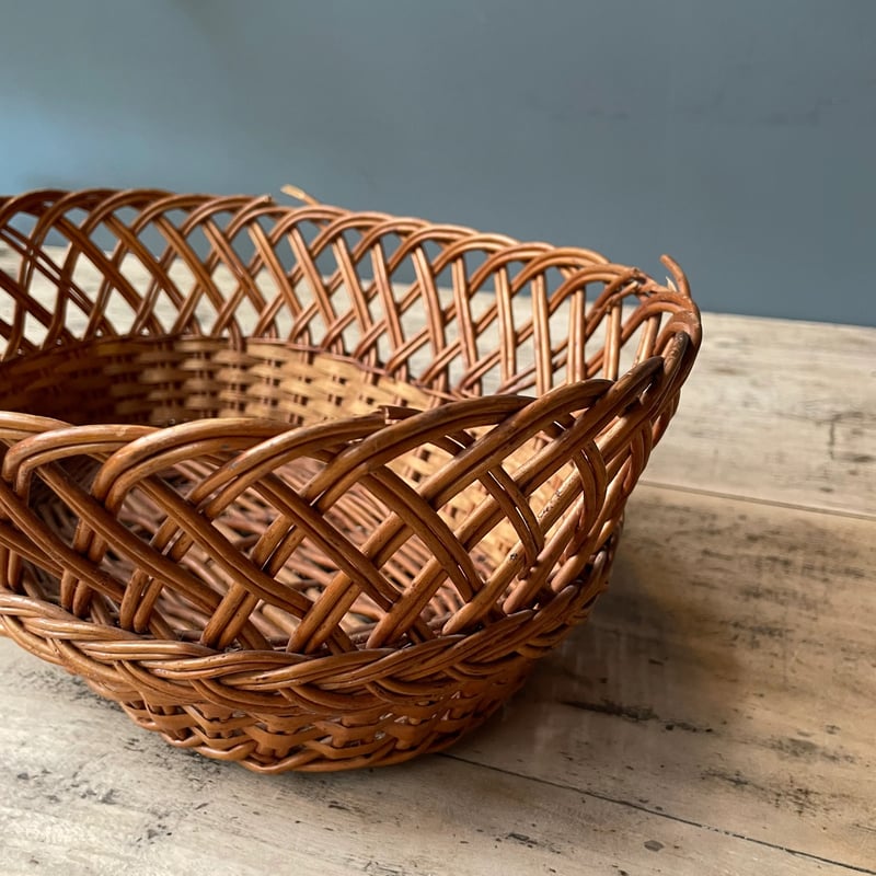 アメリカアンティークのリンゴかご アメリカアンティークのリンゴかご アメリカアンティークのリンゴかご