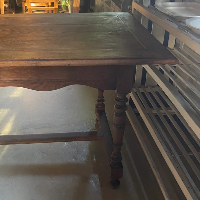 木製テーブル フランスアンティーク ⑬ | OGISHIMA COFFEE Antiques