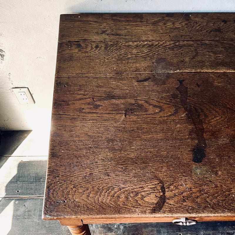 木製テーブル フランスアンティーク ⑫ | OGISHIMA COFFEE Antiques