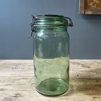 DURFOR　蓋付きガラス保存瓶　2L　フランスアンティーク