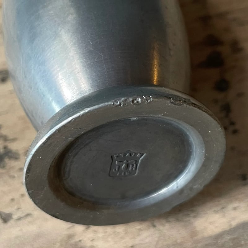 ピューター フラワーベース フランスアンテーク | OGISHIMA COFFEE