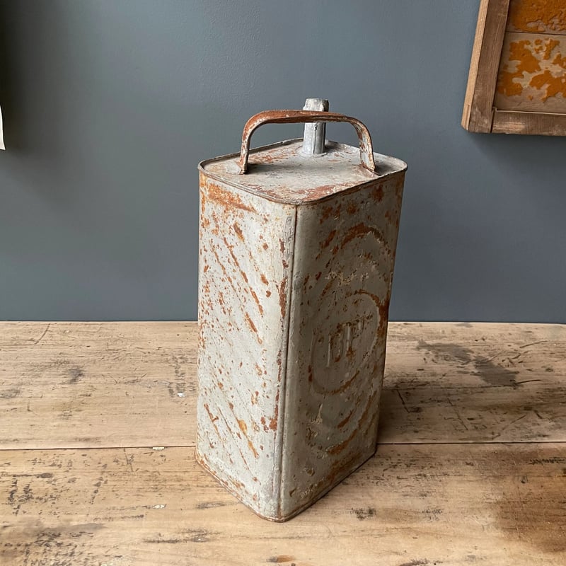 オイル携行缶 フランスアンティーク ① | OGISHIMA COFFEE Antiques