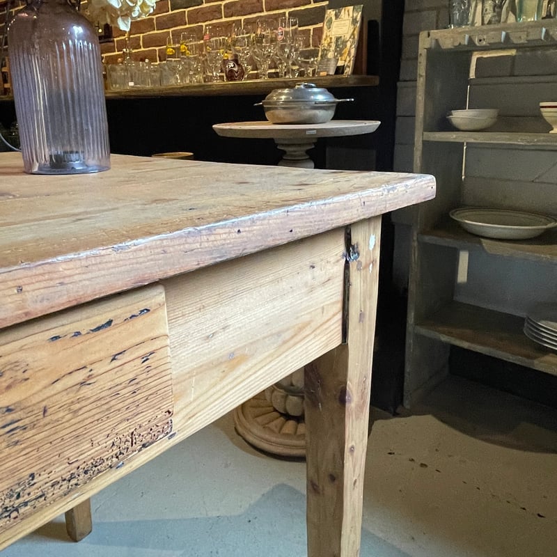 木製テーブル フランスアンティーク ④ | OGISHIMA COFFEE Antiques 木製テーブル フランスアンティーク ④ | OGISHIMA COFFEE Antiques