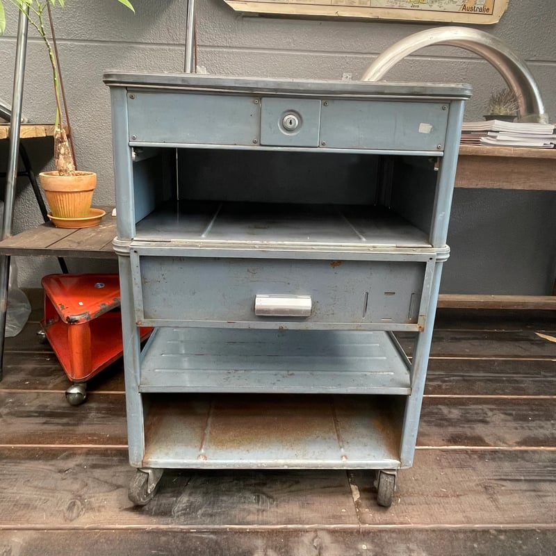 キャスター付き作業台 ワゴン ジャパンビンテージ | OGISHIMA COFFEE