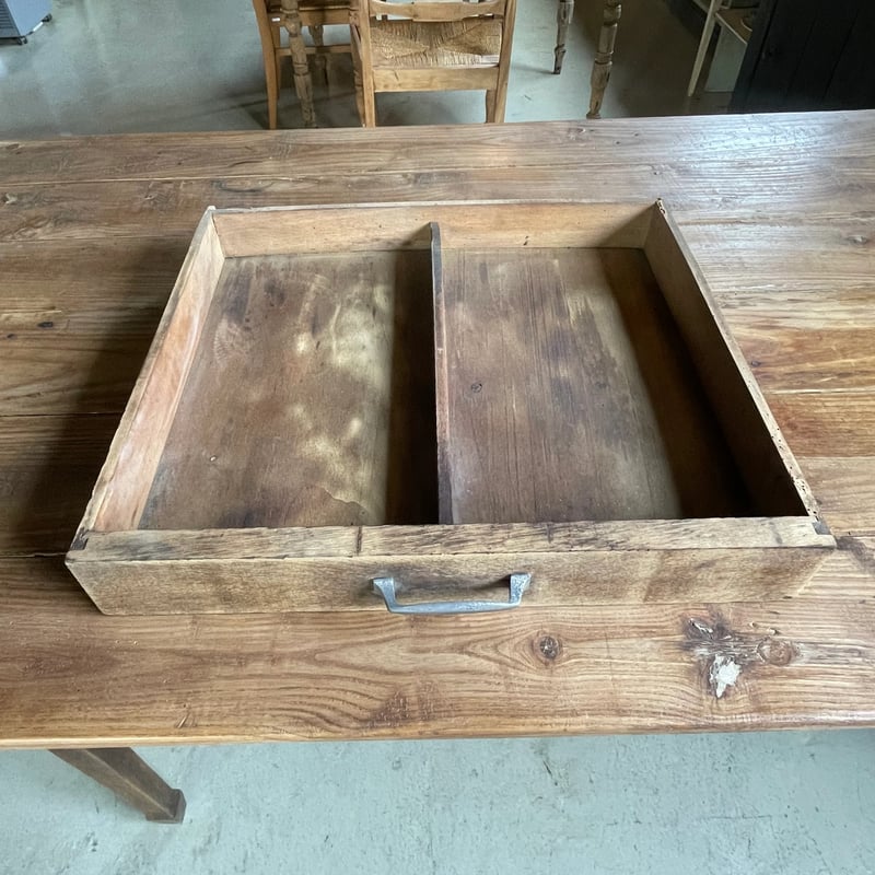 木製テーブル フランスアンティーク ② | OGISHIMA COFFEE Antiques