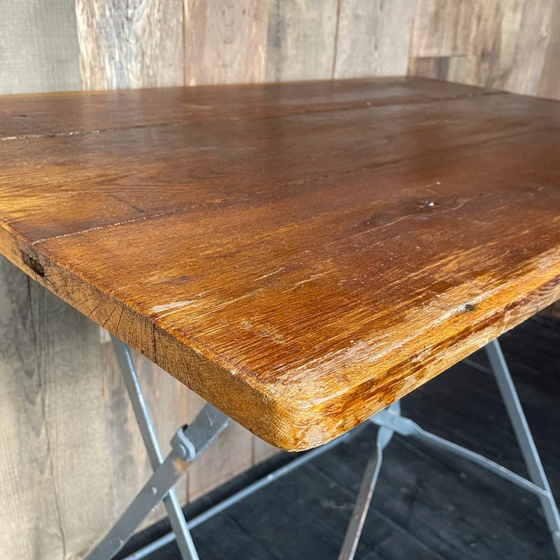 貴重 フランス アンティーク ヴィンテージ ダイニングテーブル 木製 折り畳み 貴重 フランス アンティーク ヴィンテージ ダイニングテーブル