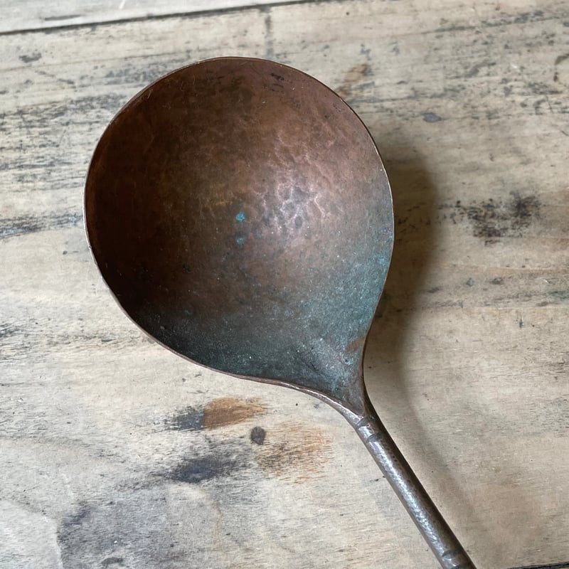 銅製 レードル フランスアンティーク | OGISHIMA COFFEE Antiques