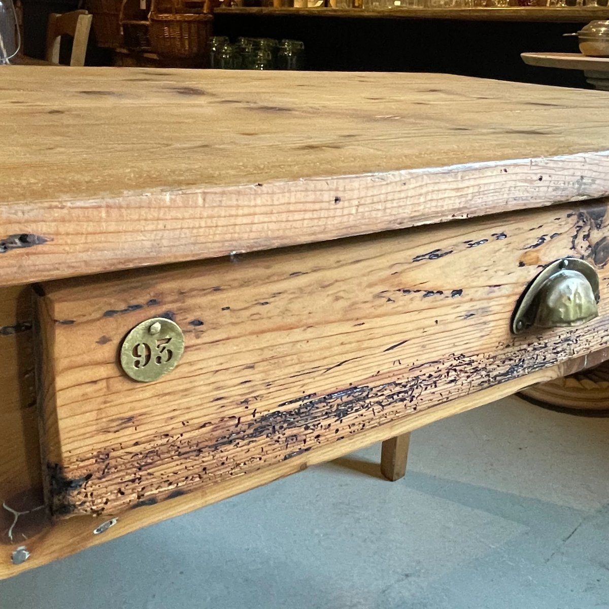 木製テーブル フランスアンティーク ④ | OGISHIMA COFFEE Antiques 木製テーブル フランスアンティーク ④ | OGISHIMA COFFEE Antiques