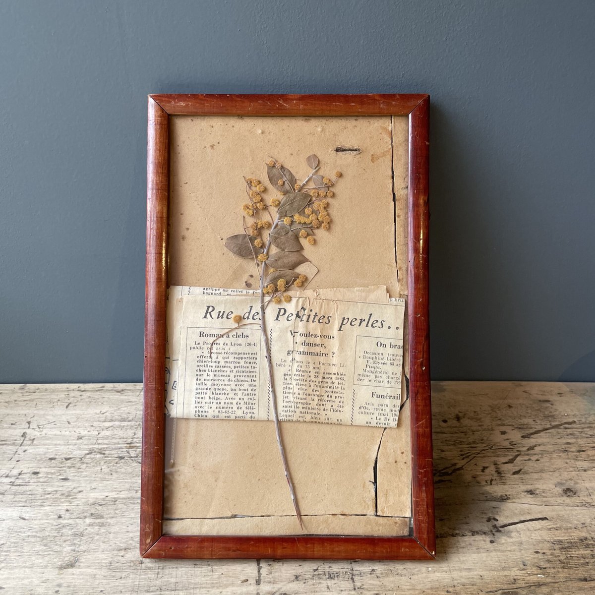 フランス　アンティーク　フレーム　絵 ANTIQUE FRAME/アンティークフレーム フランス雑貨 — Loane Interior