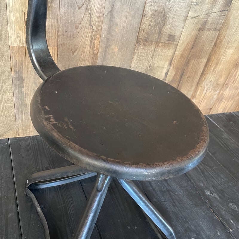 フランスアンティーク　丸い椅子 フランスアンティーク 美しい丸型スツール