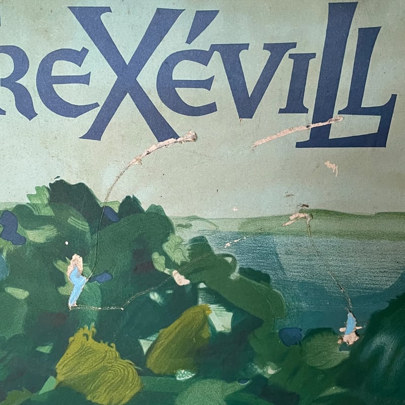 Bernard Villemot リトグラフ コントレックス広告 フランスビンテージ |