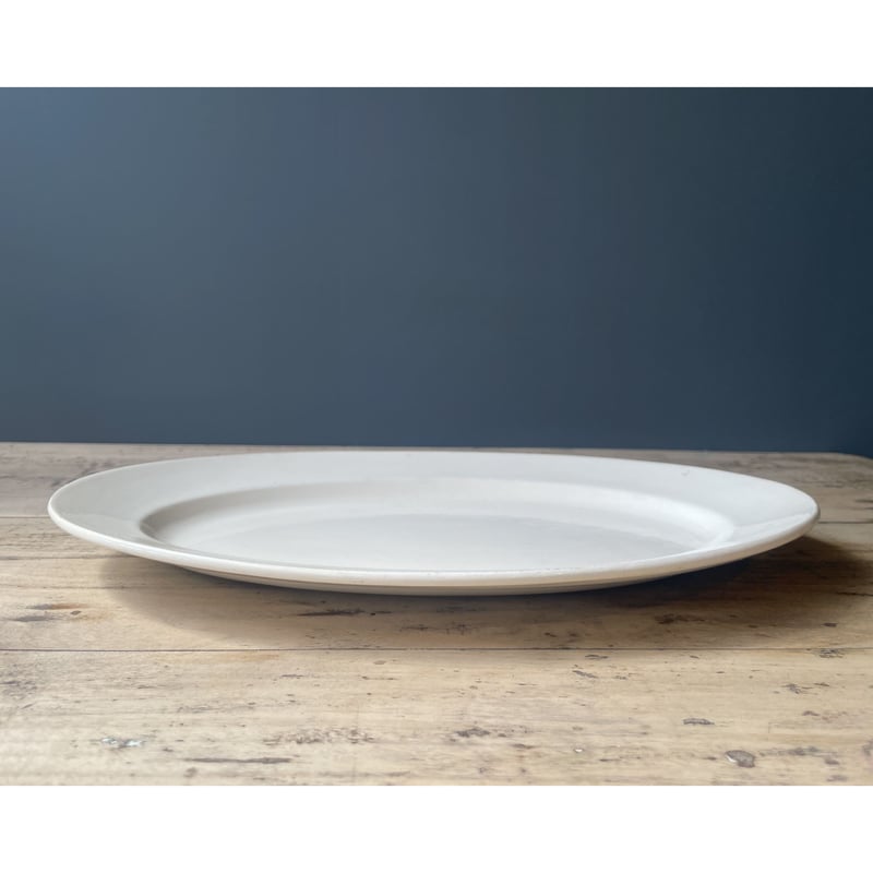 Sarreguemines オーバルプレート 36㎝ フランスアンティーク ③ Sarreguemines オーバルプレート 36㎝ フランスアンティーク ③