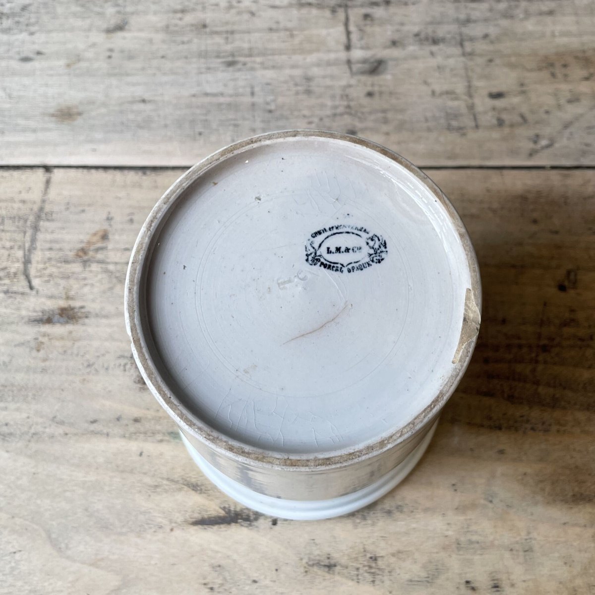 陶器ポット(White) フランスアンティーク | OGISHIMA COFFEE 陶器ポット(White) フランスアンティーク | OGISHIMA COFFEE