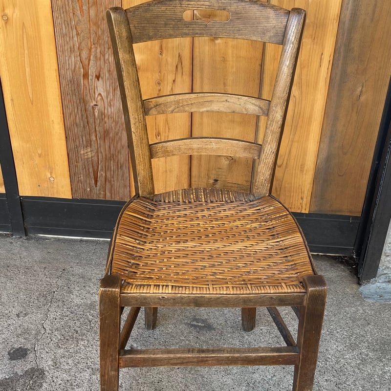 ラタンチェア フランスアンティーク ㉘ | OGISHIMA COFFEE Antiques