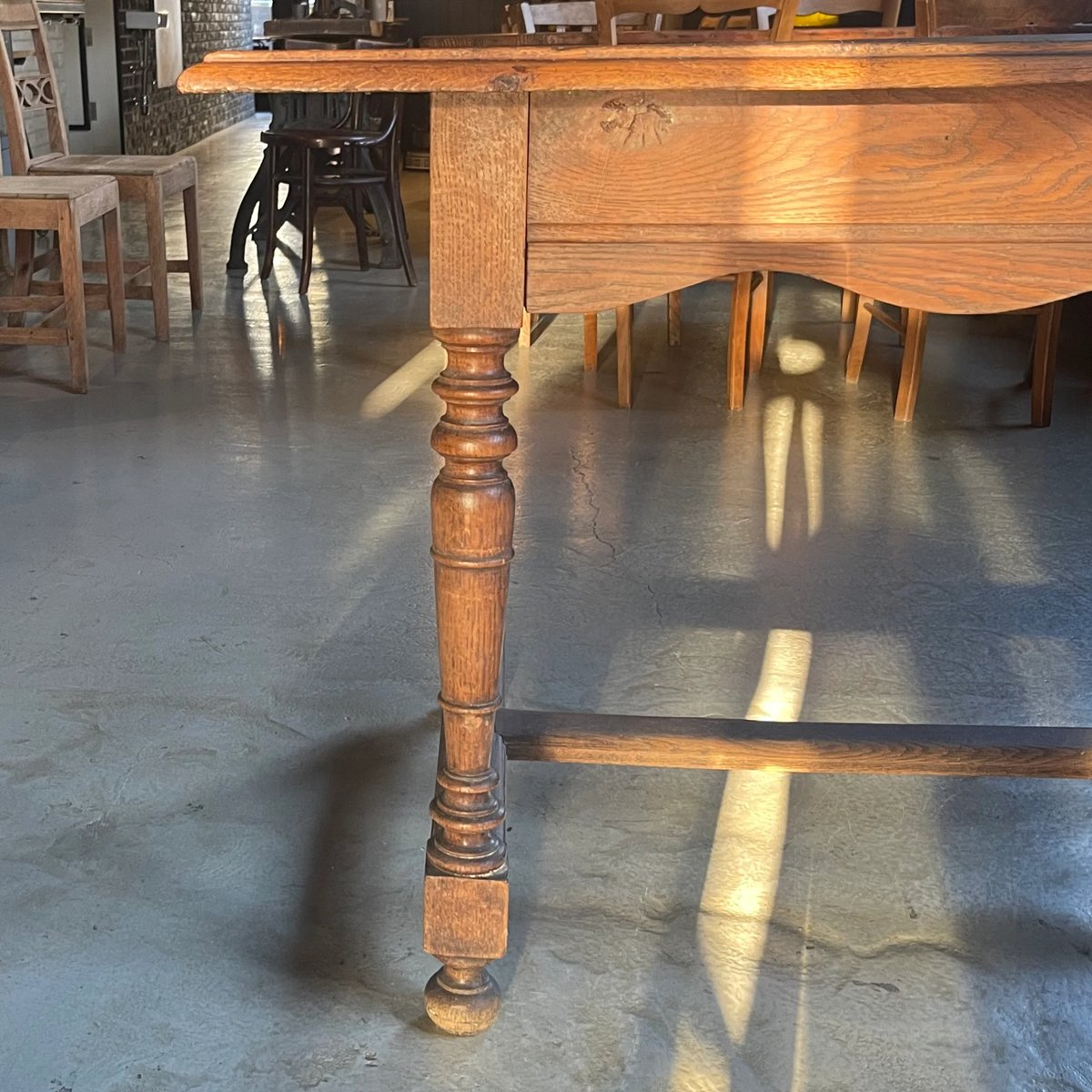 木製テーブル フランスアンティーク ⑬ | OGISHIMA COFFEE Antiques