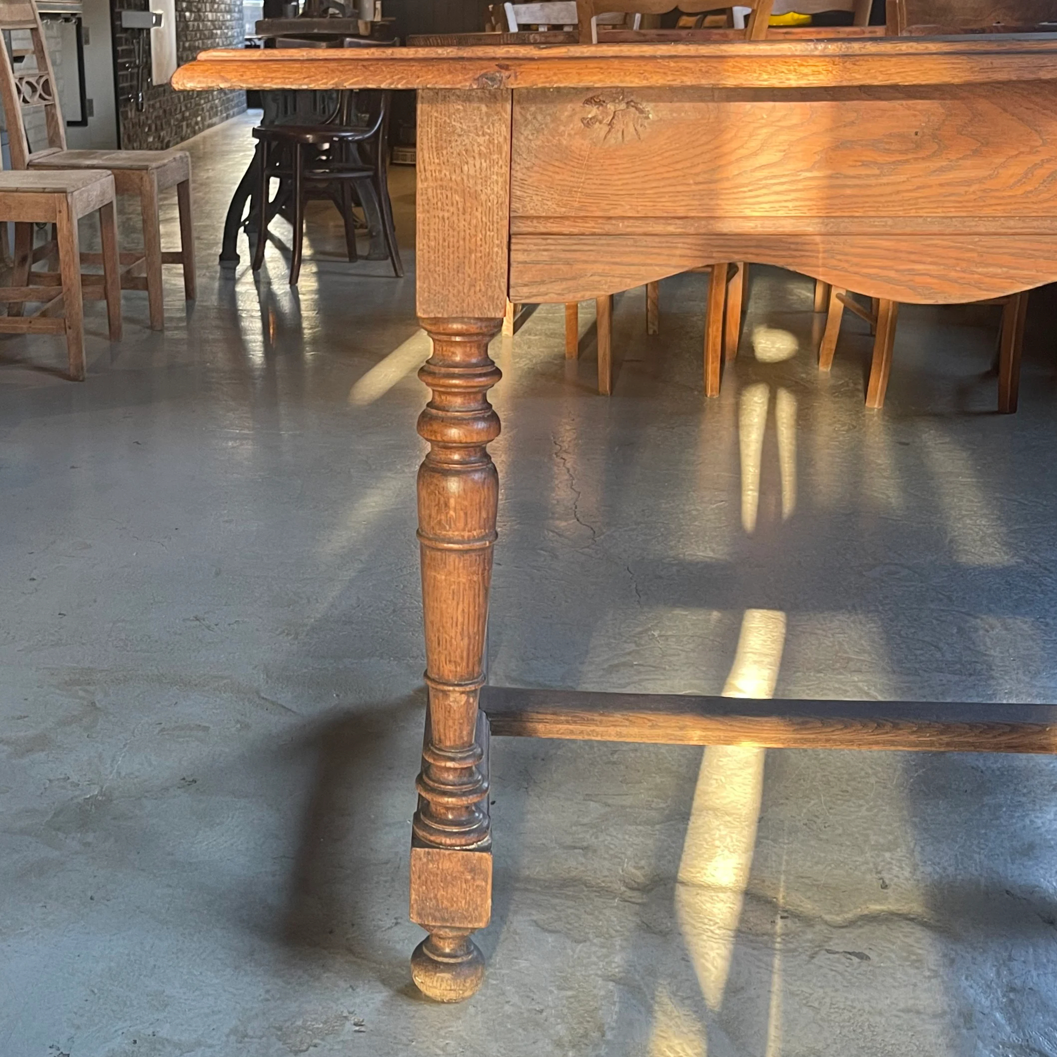 木製テーブル フランスアンティーク ⑬ | OGISHIMA COFFEE Antiques