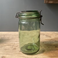 DURFOR　蓋付きガラス保存瓶　1.5L　フランスアンティーク