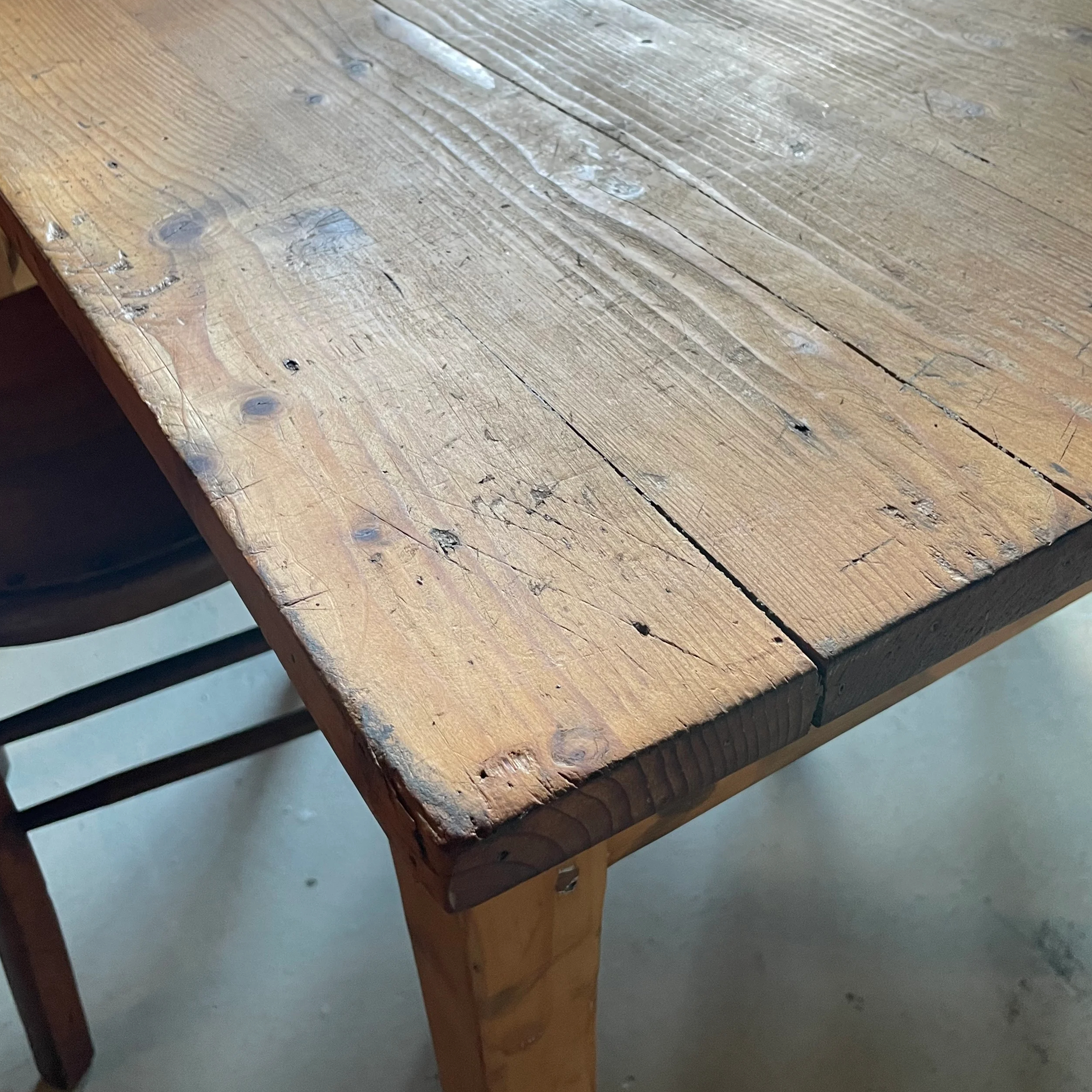 木製テーブル フランスアンティーク ④ | OGISHIMA COFFEE Antiques
