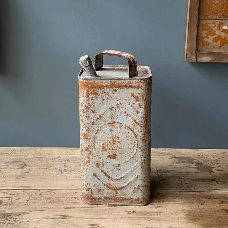 オイル携行缶 フランスアンティーク ① | OGISHIMA COFFEE Antiques