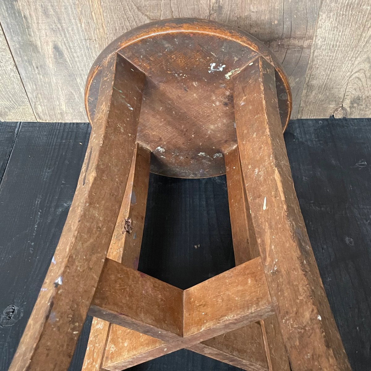 木製 スツール 花台 ジャパンビンテージ ① | OGISHIMA COFFEE Antiques