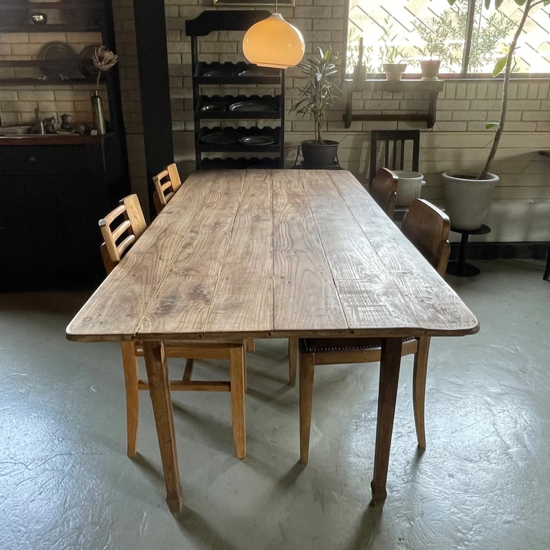 フランスアンティーク 木製ダイニングテーブル 木製テーブル フランスアンティーク ② | OGISHIMA COFFEE Antiques