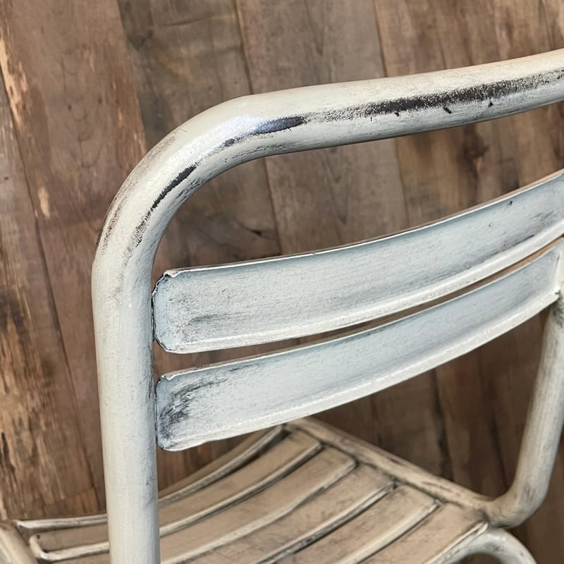 フランスアンティーク　アイアン製トリベット　ホワイト フランス アンティーク アイアントリベット 鍋敷き - une Belle