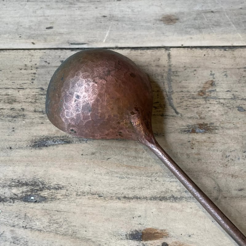 銅製 レードル フランスアンティーク | OGISHIMA COFFEE Antiques