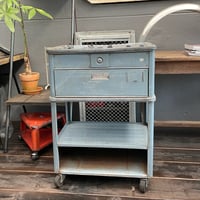 キャスター付き作業台　ワゴン　ジャパンビンテージ
