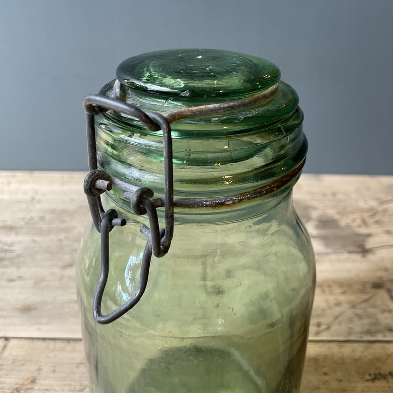 DURFOR 蓋付きガラス保存瓶 1L フランスアンティーク | OGISHIMA