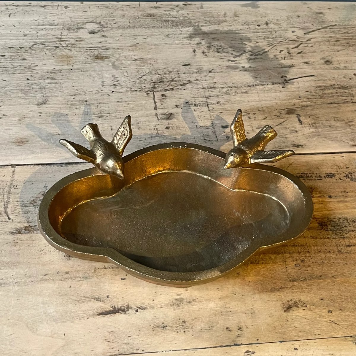 フランスアンティークトレー 金属製小鳥トレイ フランスアンティーク | OGISHIMA COFFEE Antiques