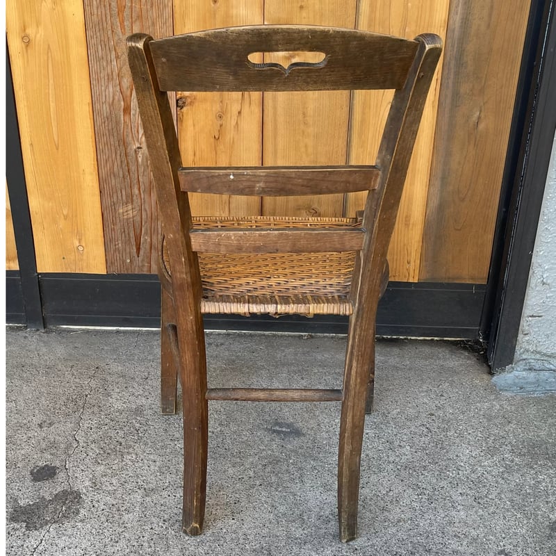 ラタンチェア フランスアンティーク ㉘ | OGISHIMA COFFEE Antiques