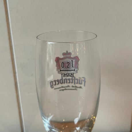 ドイツ　furstenberg ビールグラス　⑩