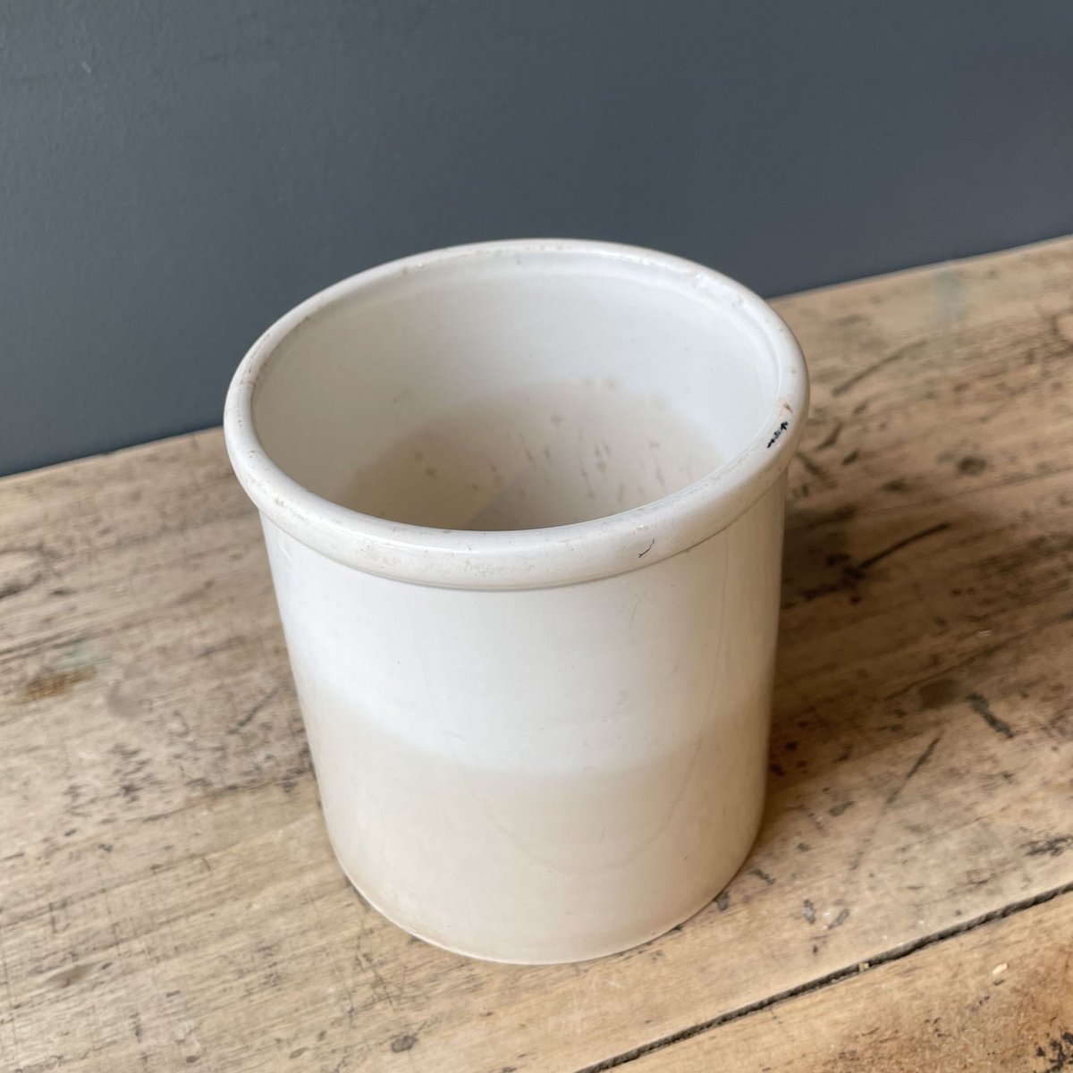 陶器ポット(White) フランスアンティーク | OGISHIMA COFFEE 陶器ポット(White) フランスアンティーク | OGISHIMA COFFEE