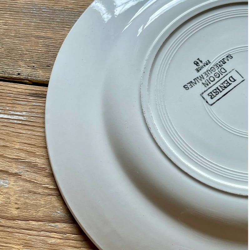 DIGOIN Sarreguemines 「DENISE」シリーズ 22.5cm フランスアン