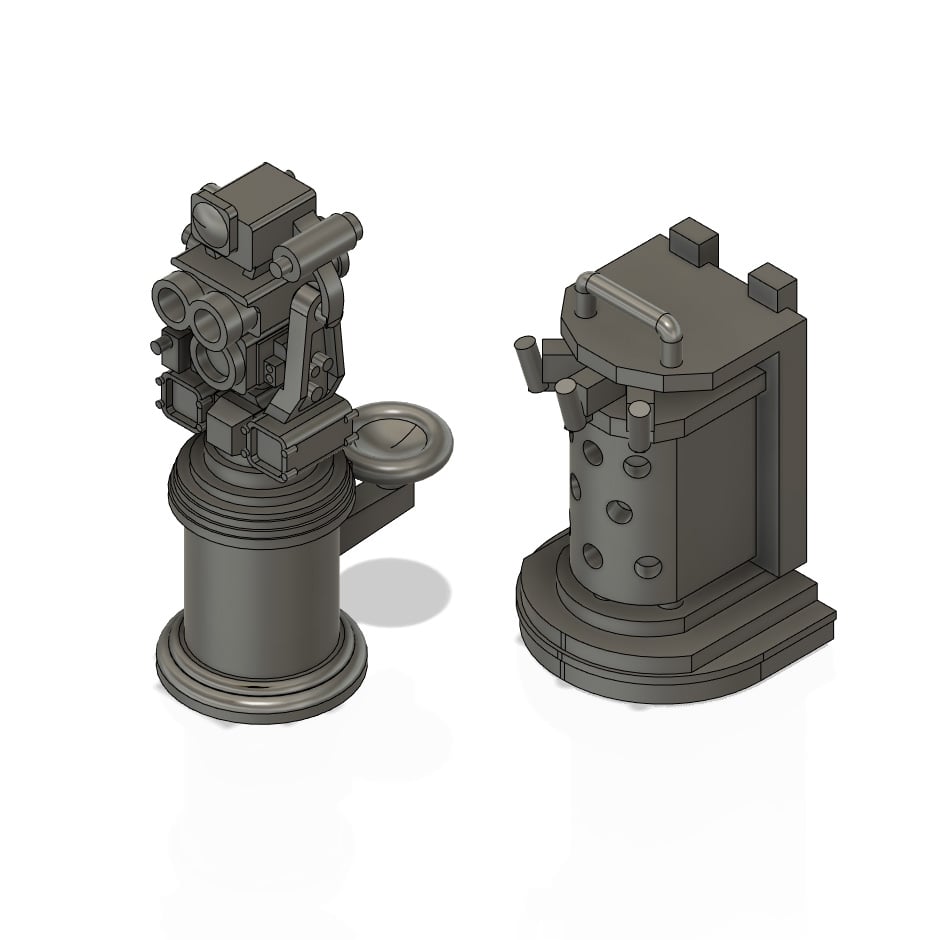 1/700 日本海軍 二式哨信儀 発哨器 全受器セット GK70143 | 軍艦堂