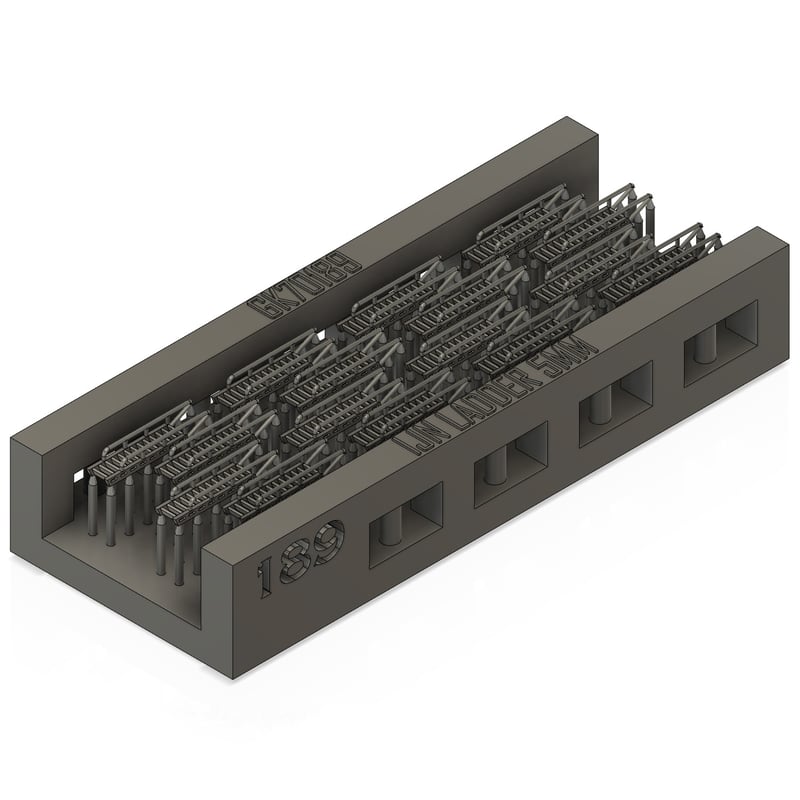 1/700 日本海軍 ラッタル L=4mm GK70188 | 軍艦堂