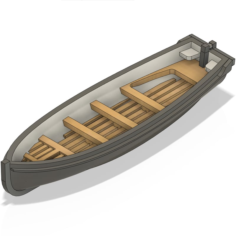 1/700 日本海軍 七米カッター GK70206 | 軍艦堂