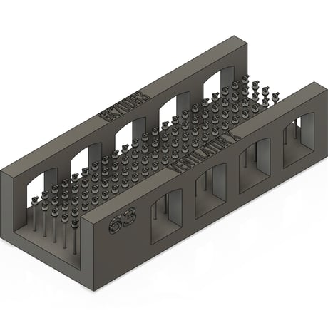 1/700 排気通風筒 (中円型) GK70063