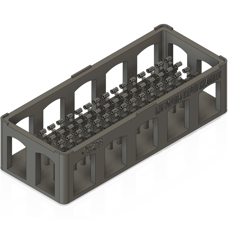 1/700 日本海軍 九四式爆雷投射機 GK70023 | 軍艦堂